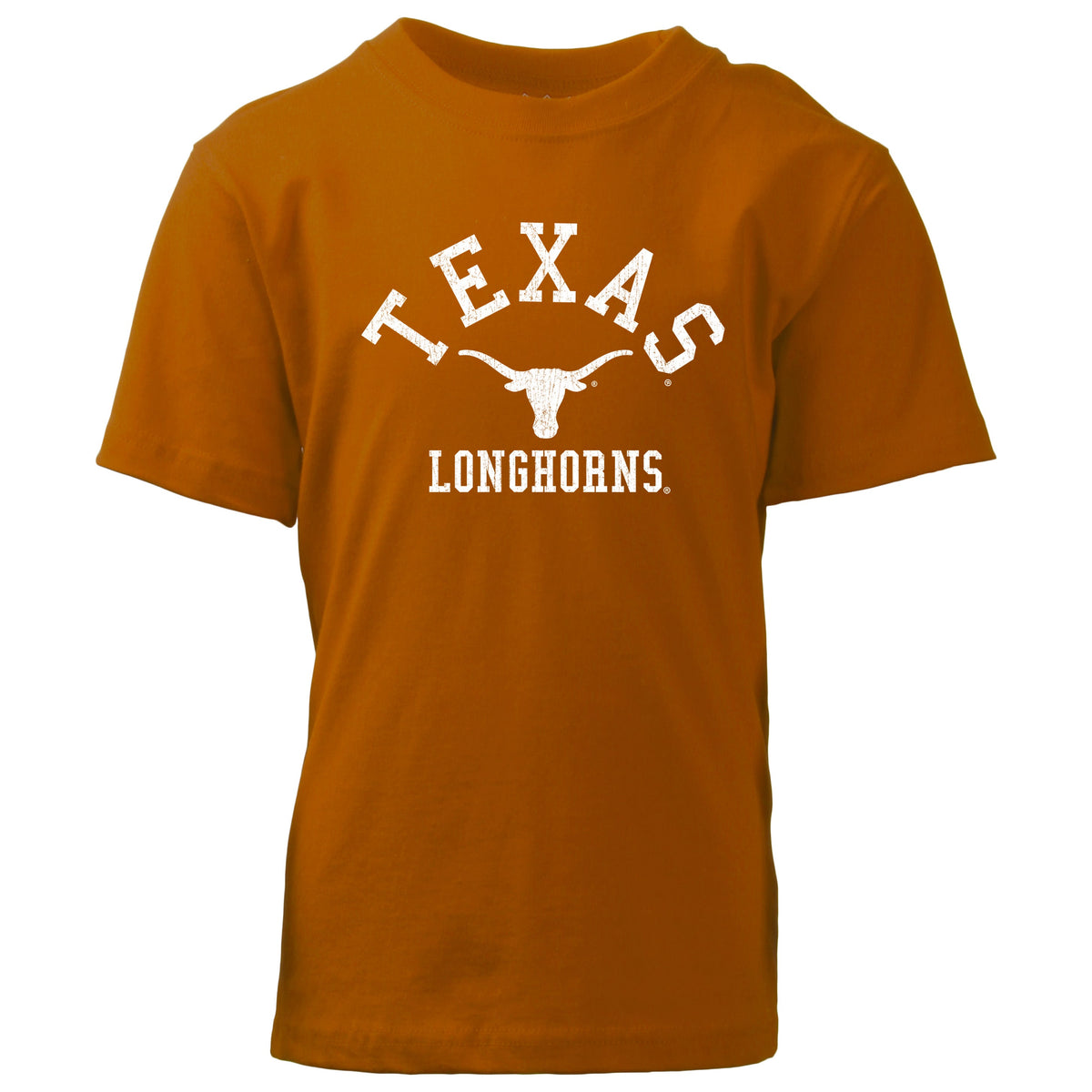 Texas Longhorns NCAA Kids S/S Organic Cotton TShirt-TX Orange