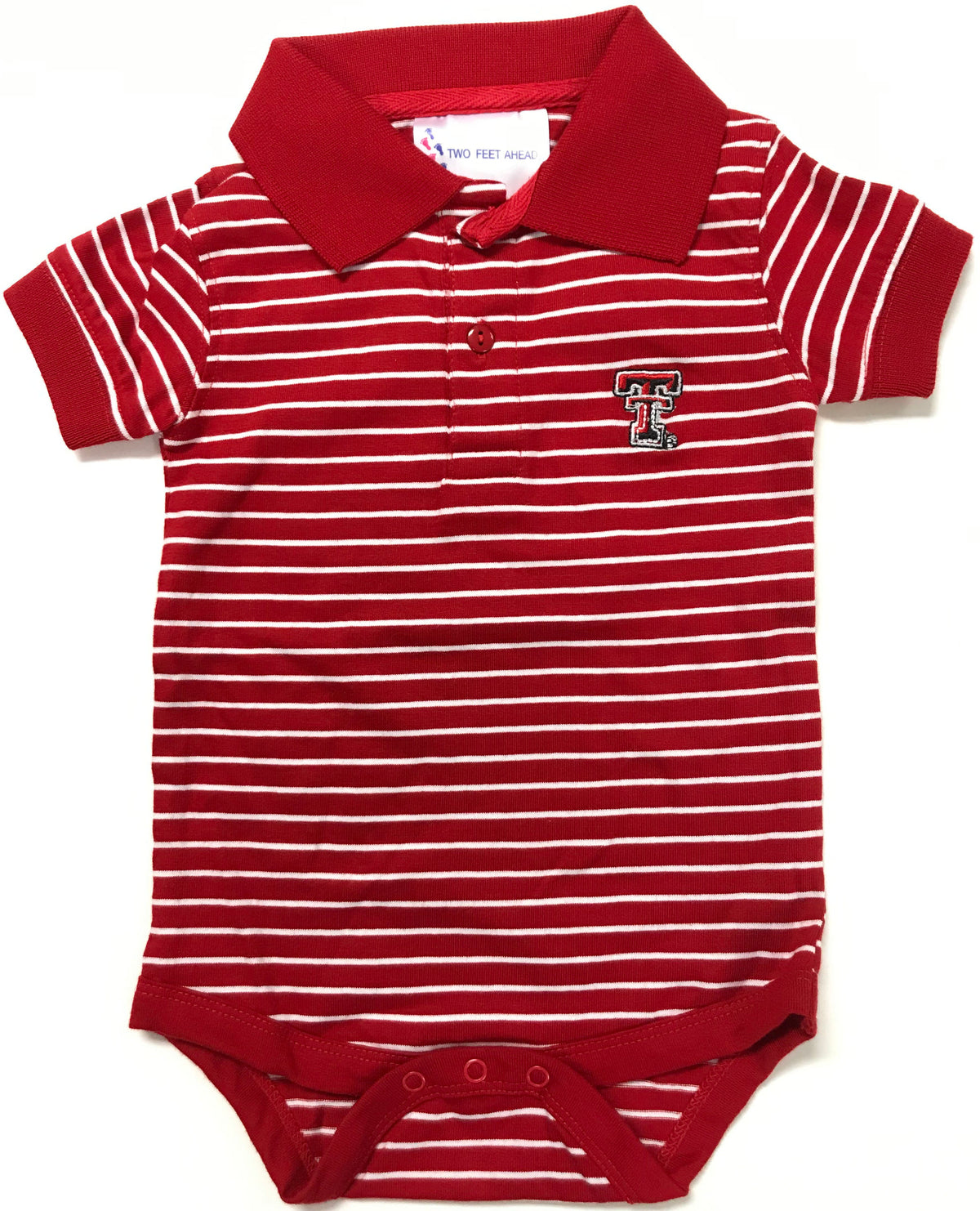 Texas Tech Jersey Stripe Golf Creeper