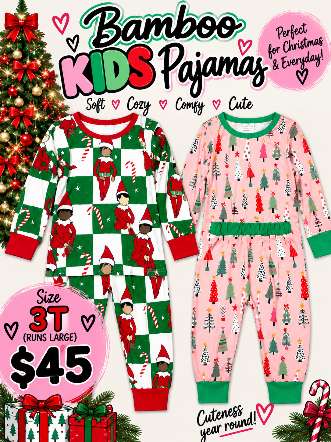 2 Pair Bamboo Bundle