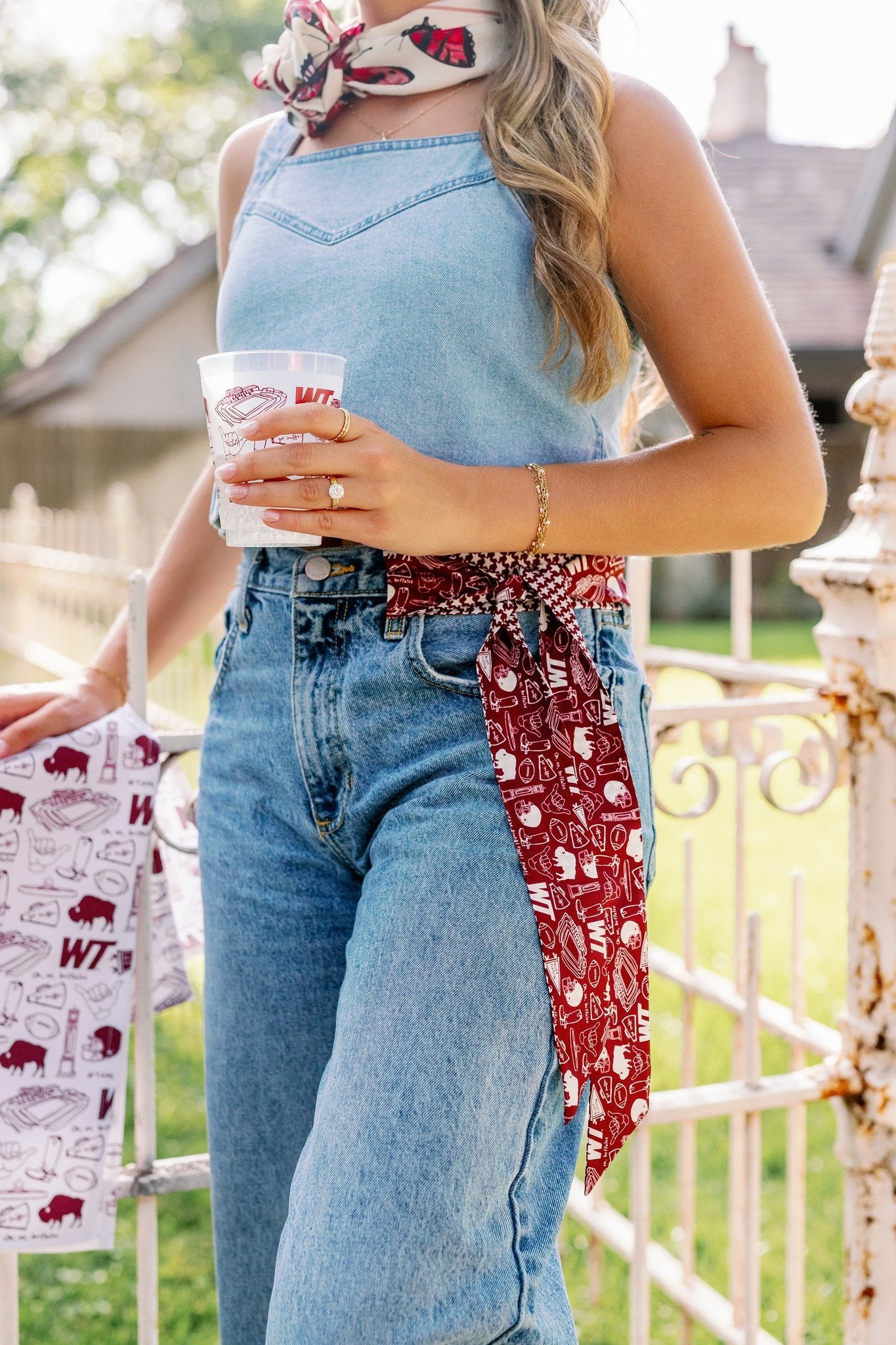 WTAMU Cotton Kitchen Towel