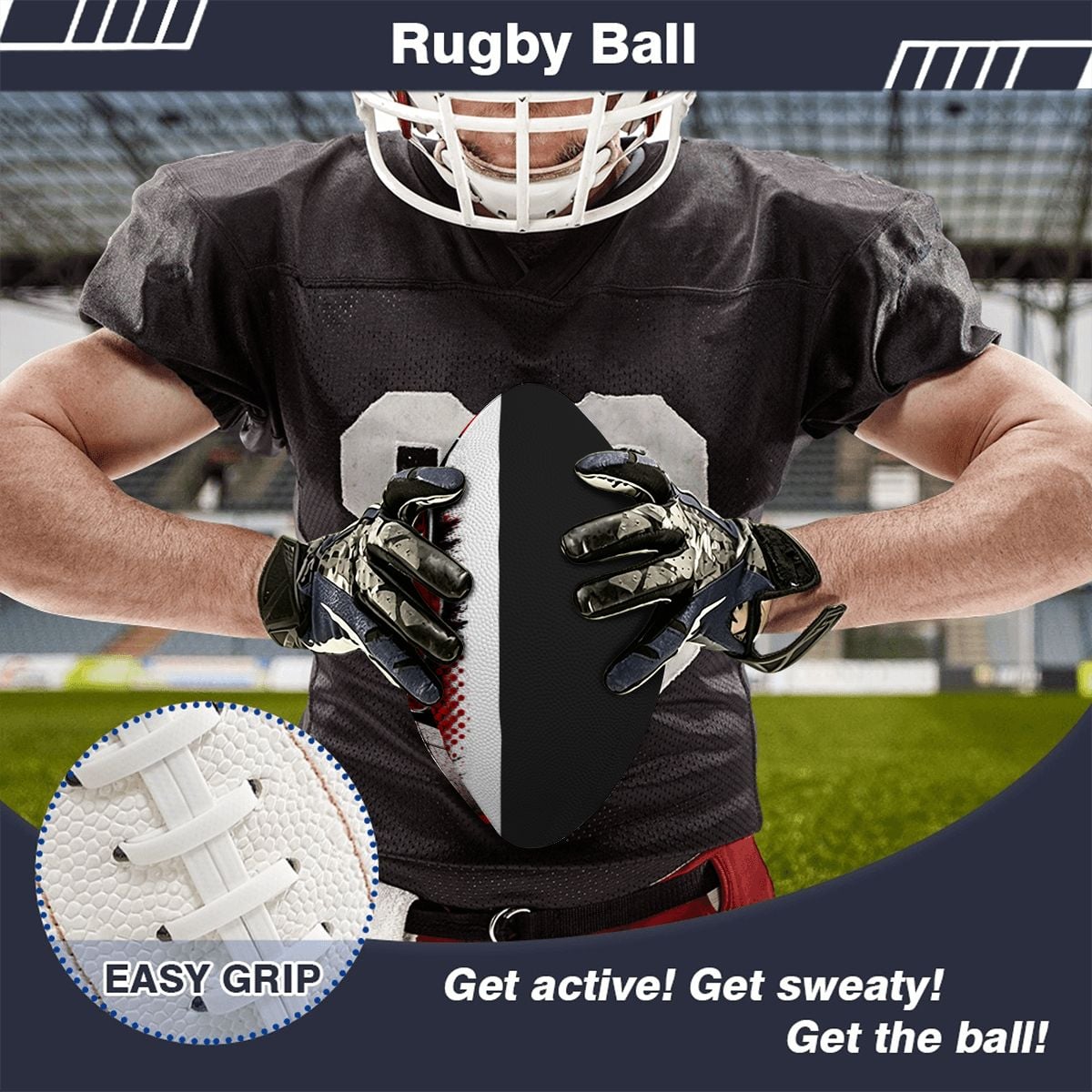 Custom Football- Wood #20