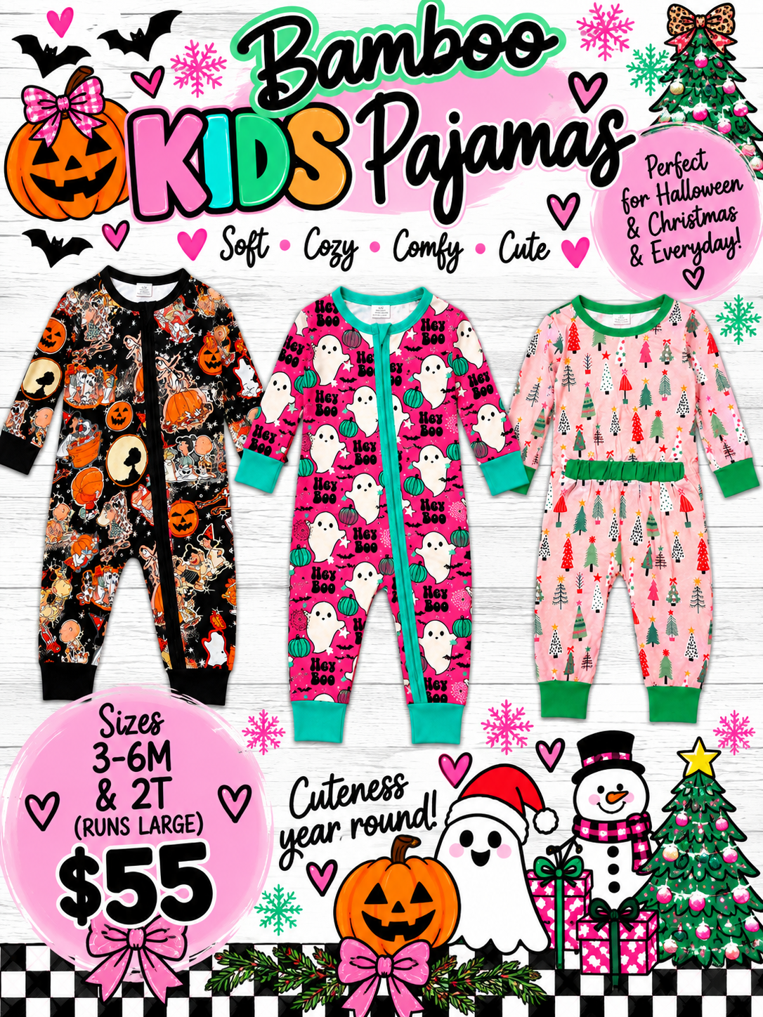 3 Pair Bamboo Bundle