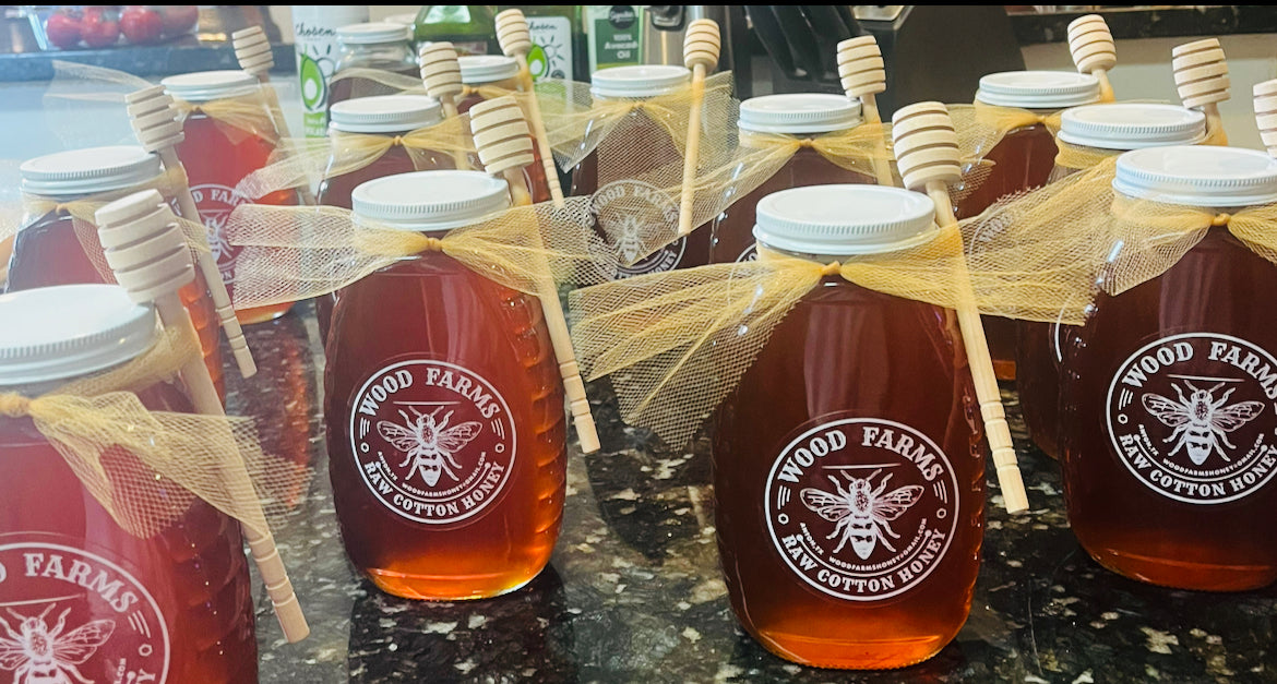 Wood Farms Raw Cotton Honey