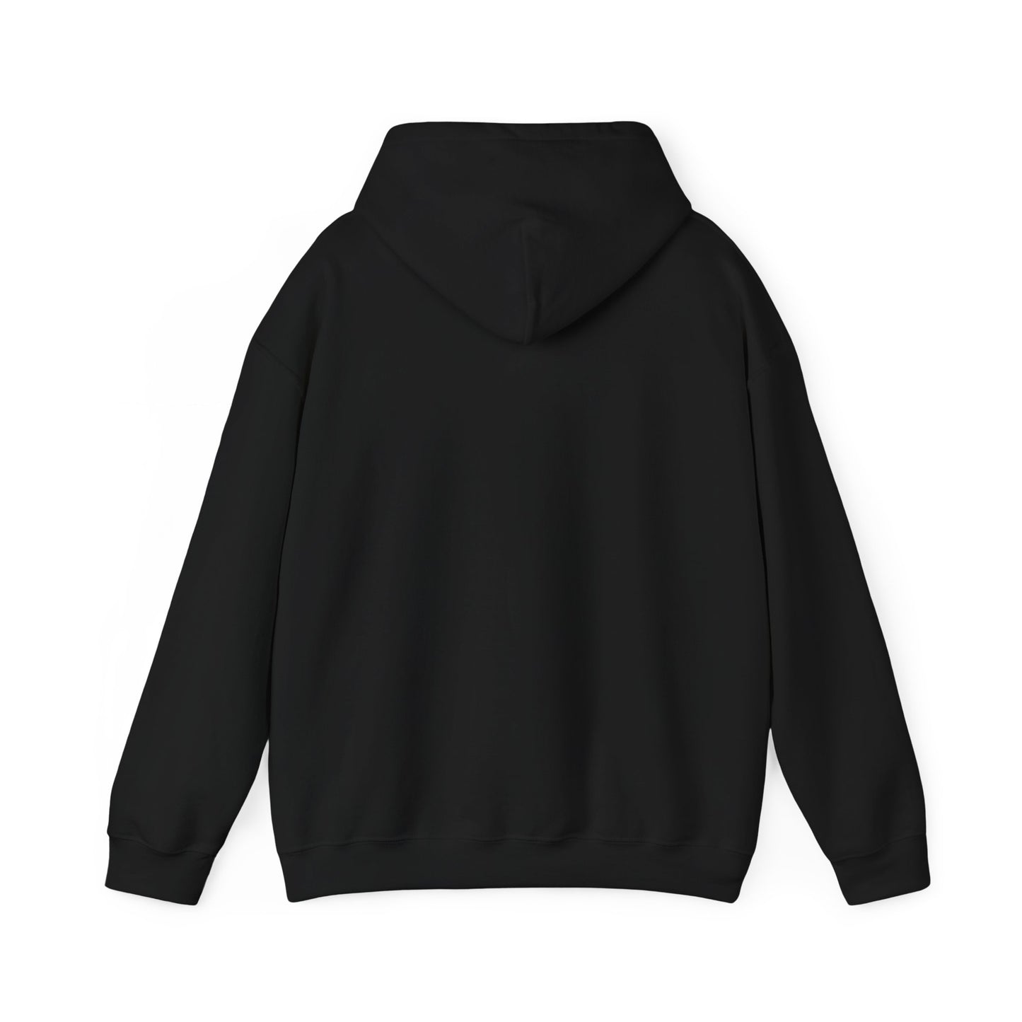 Tech Script Hoodie — Retro Red Distressed Graphic Sweatshirt
