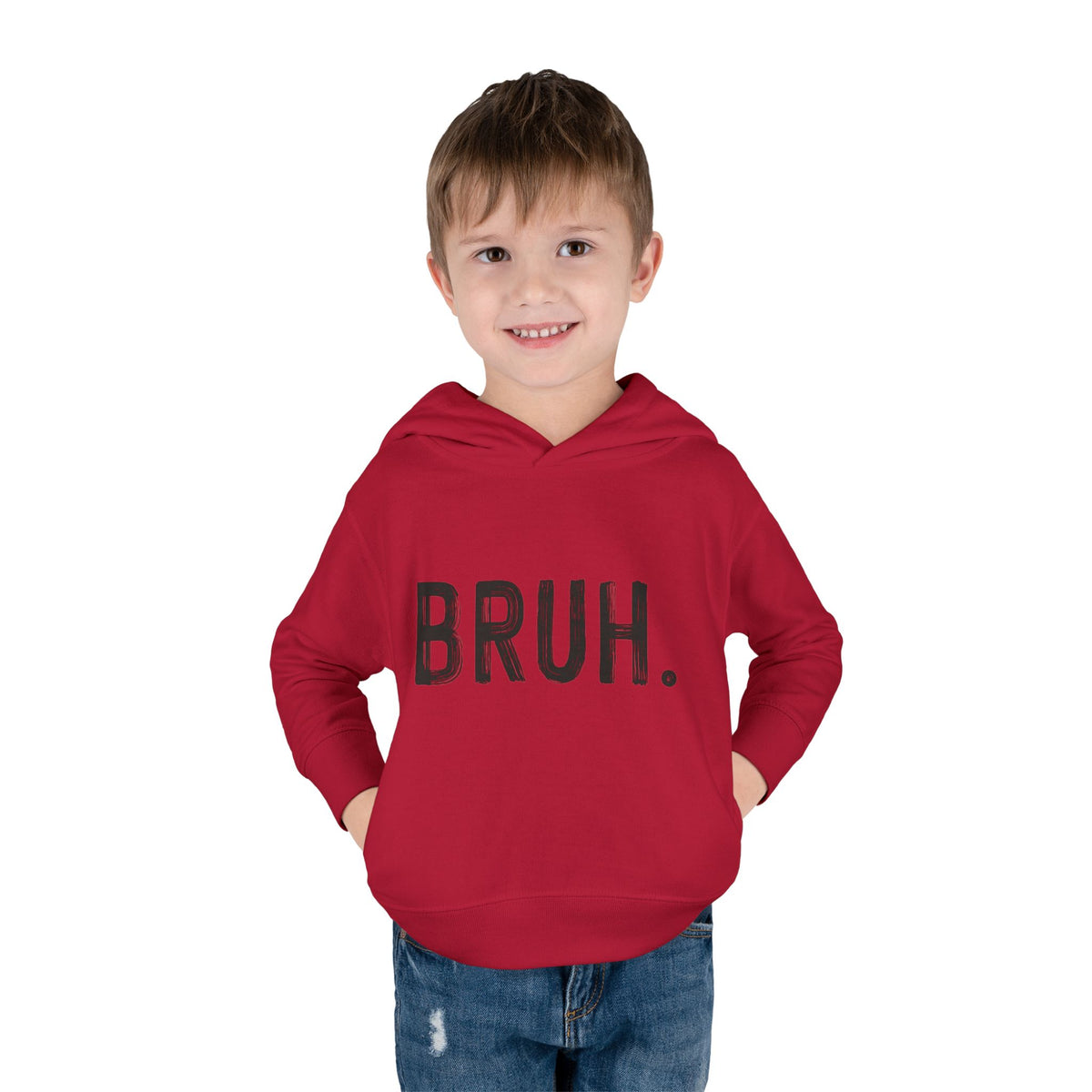 Kids 'BRUH.' Hoodie — Toddler Pullover