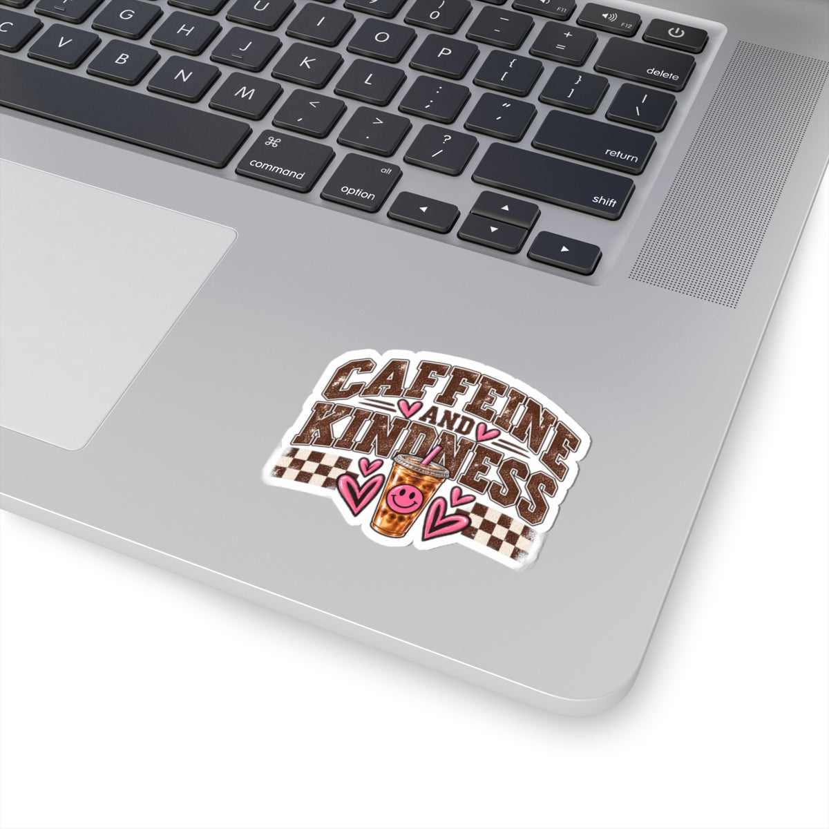 Caffeine & Kindness Sticker