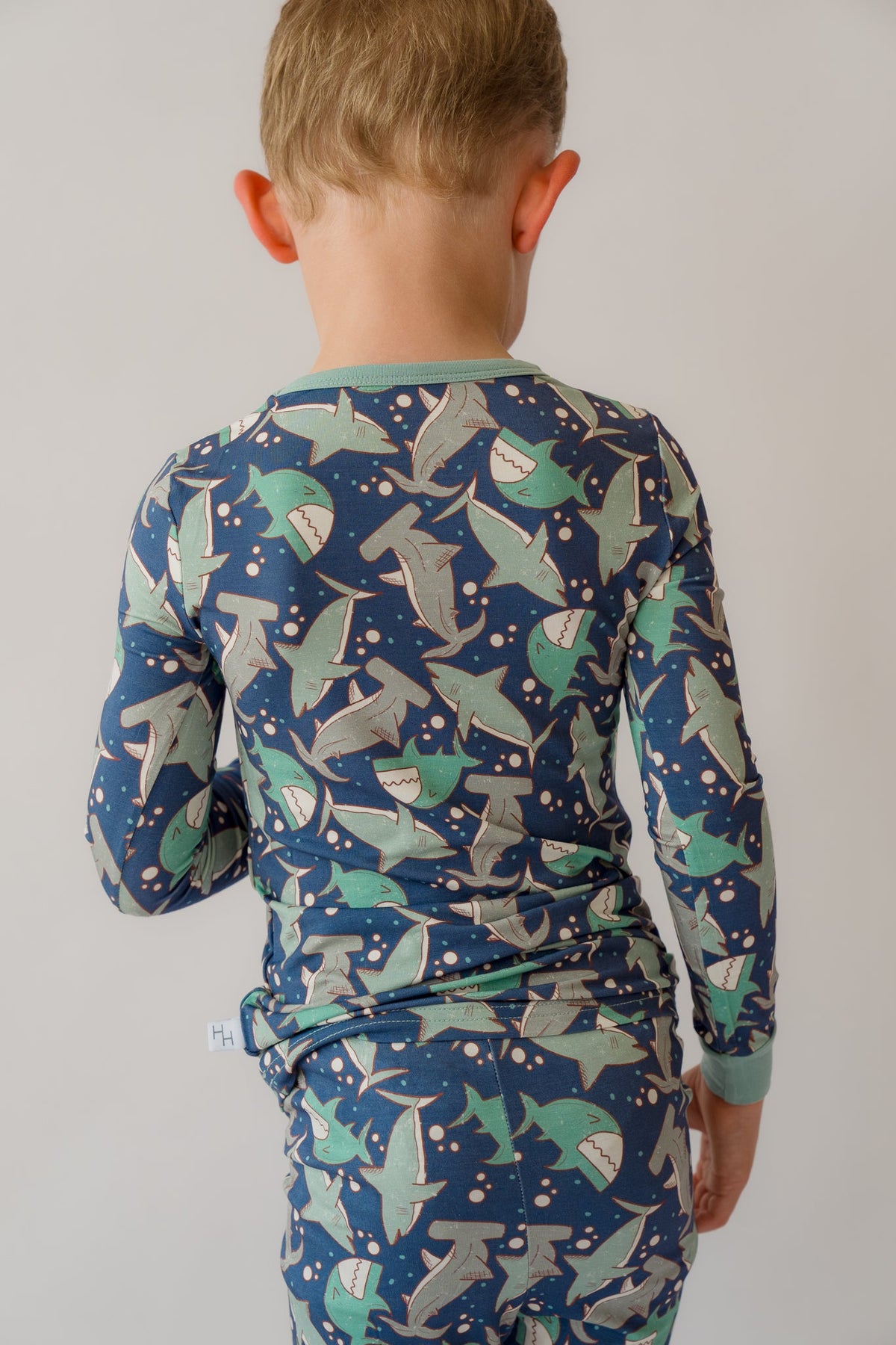 Sharks 2 piece PJ's Bamboo