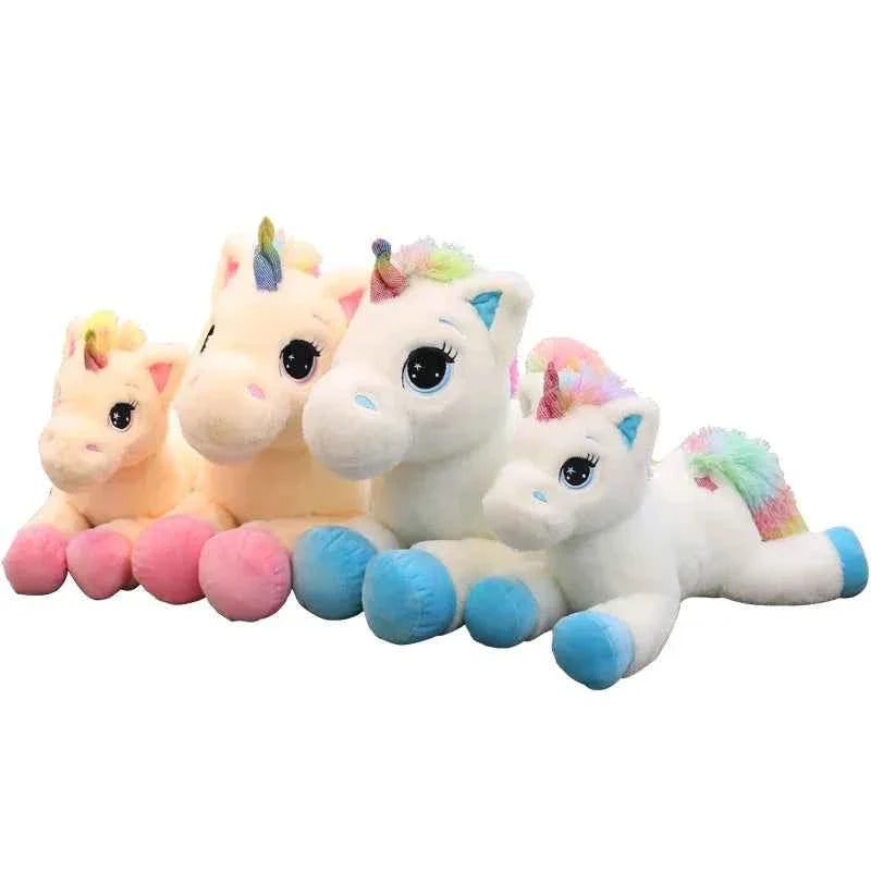 L3-Rainbow Unicorn Plush Toy – Soft Kawaii Stuffed Animal Pillow