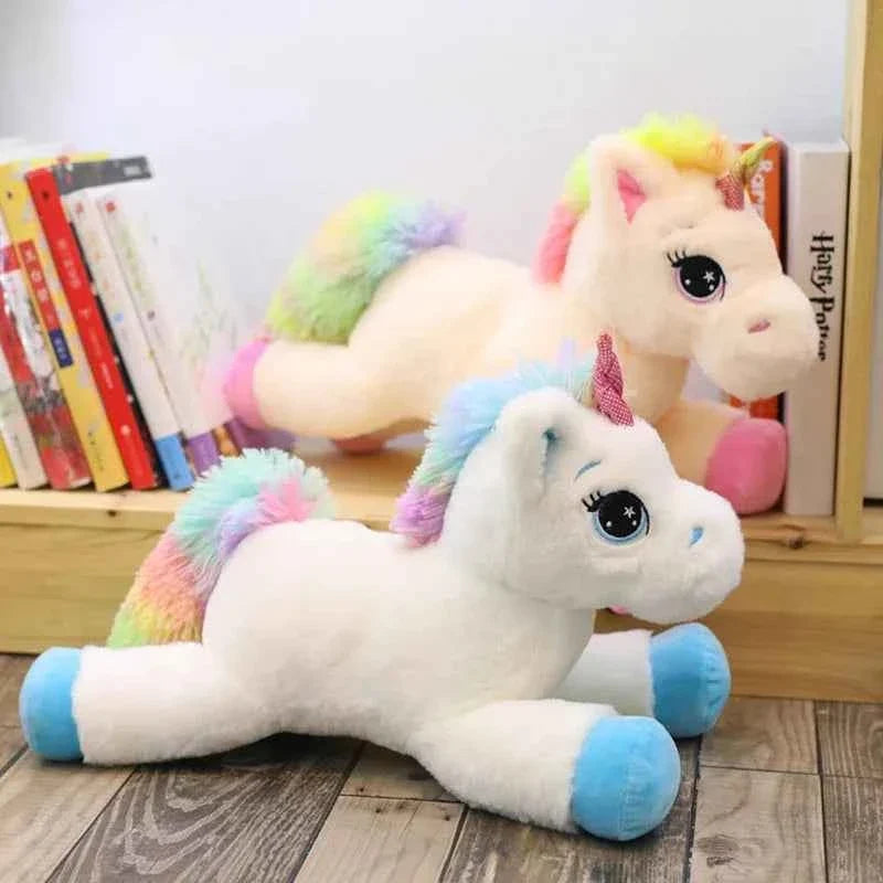 L3-Rainbow Unicorn Plush Toy – Soft Kawaii Stuffed Animal Pillow