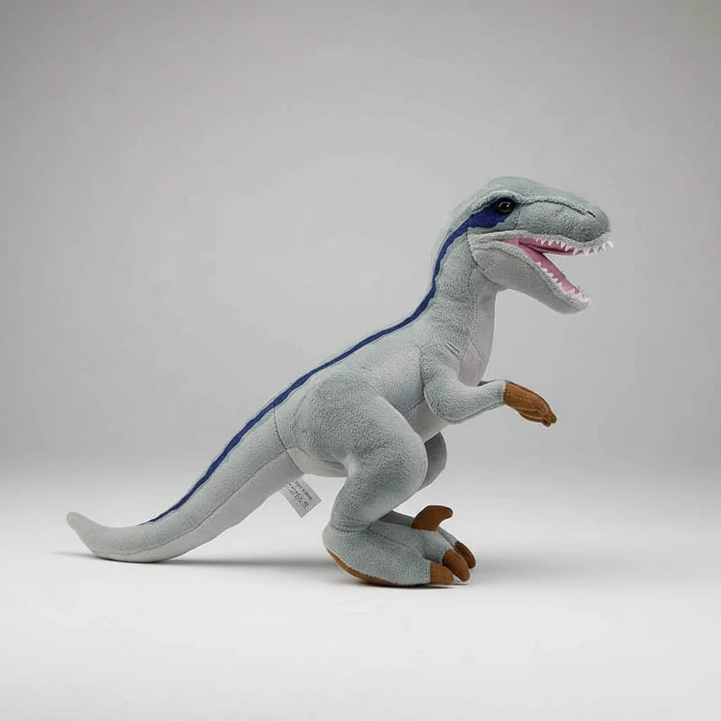 BGK-Realistic Velociraptor Plush Toy – Soft Dinosaur Stuffed Animal