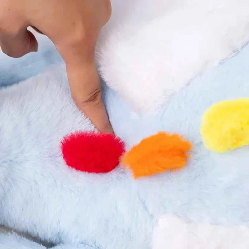 BGK-Colorful Little Flying Dragon Plush Toy – Soft Dragon Stuffed Animal