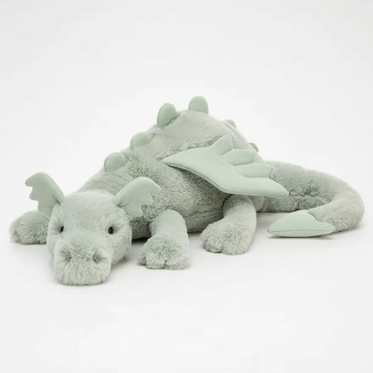 BGK- Large Soft Rainbow Dragon Plush Toy - Sky Flying Stuffed Animal Pillow Gift