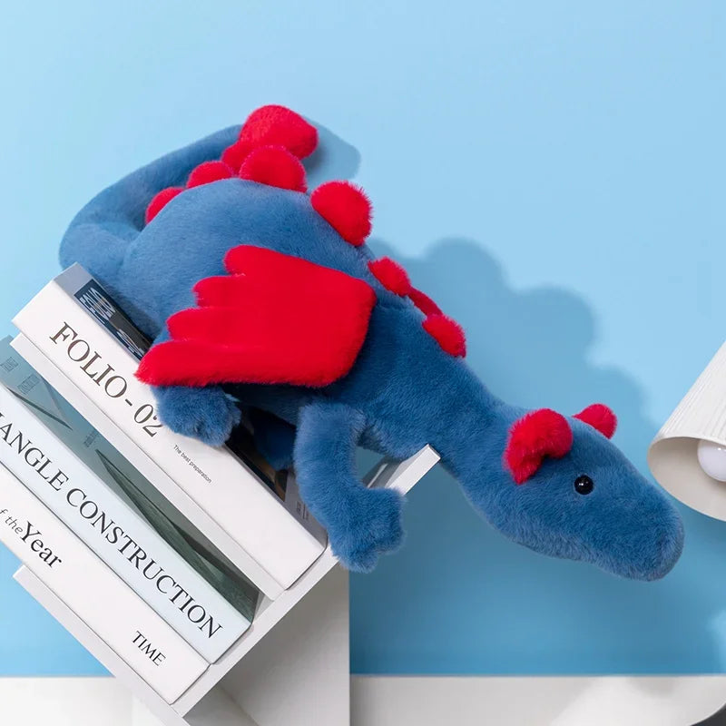 BGK-Colorful Little Flying Dragon Plush Toy – Soft Dragon Stuffed Animal