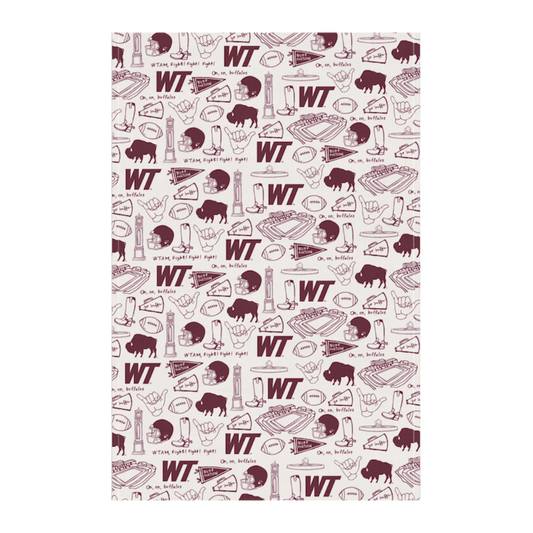 WTAMU Cotton Kitchen Towel