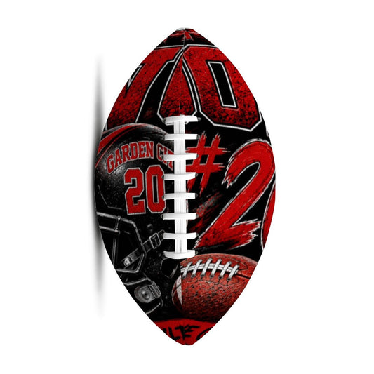Custom Football- Wood #20