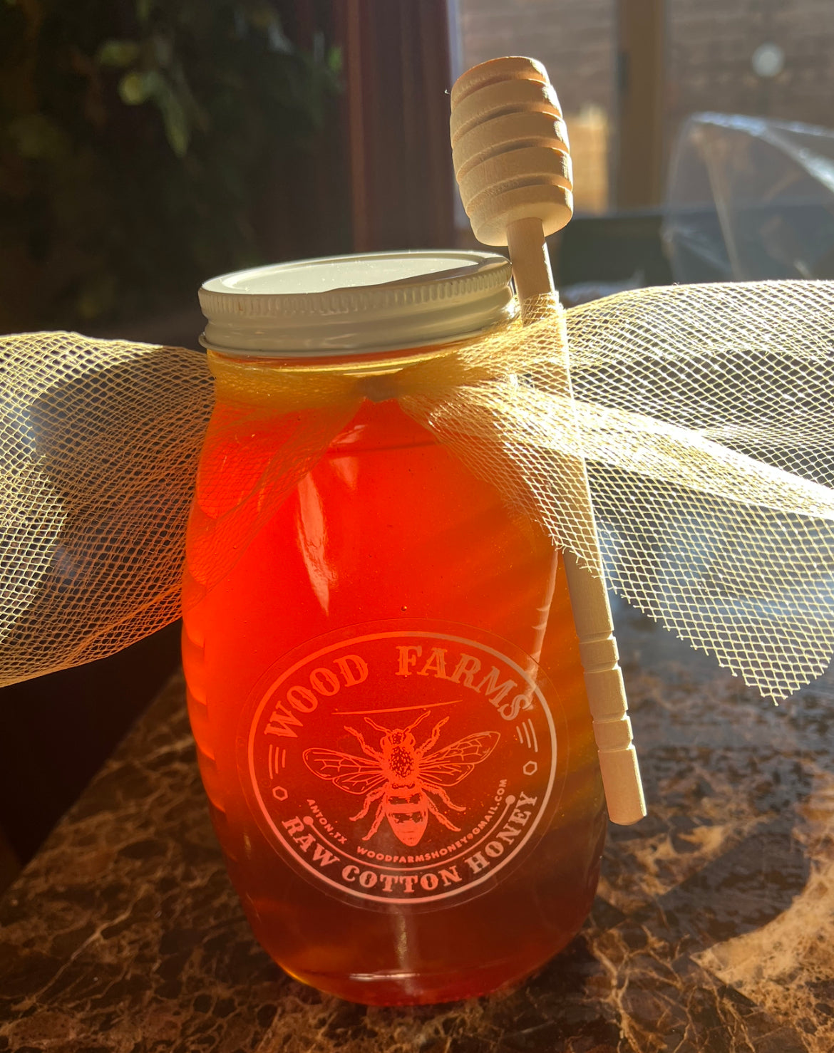 Wood Farms Raw Cotton Honey